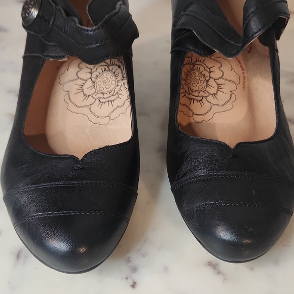 Taso | Angel Mary Jane Black Leather 2\